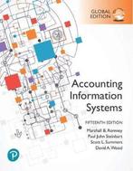 Accounting Information Systems, Global, 9781292353364, Boeken, Studieboeken en Cursussen, Verzenden, Zo goed als nieuw, Studieboeken