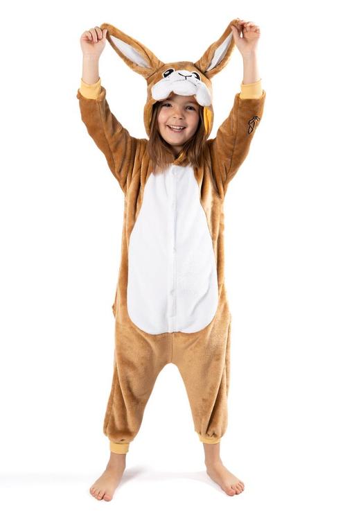 Onesie Bruin Konijn Pakje 86-92 Konijnenpak Kostuum Haas Pak, Kinderen en Baby's, Carnavalskleding en Verkleedspullen, Nieuw, 104 of kleiner