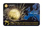 2,5 euromunt België 2020 ’75 jaar vrede en vrijheid in, Verzenden