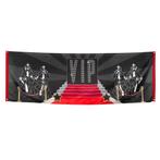 Hollywood Vlag Vip 2,2m, Hobby en Vrije tijd, Feestartikelen, Verzenden, Nieuw