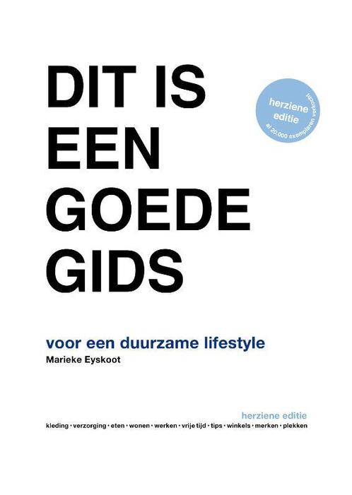Dit is een goede gids voor een duurzame lifestyle, Boeken, Hobby en Vrije tijd, Gelezen, Verzenden