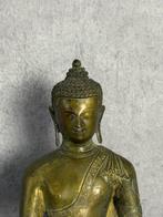 Shakyamuni Boeddha 30 cm / 3.5 kg - Brons - Tibet - 20e eeuw, Antiek en Kunst