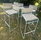 6x White Spaghetti bar stools Belotti