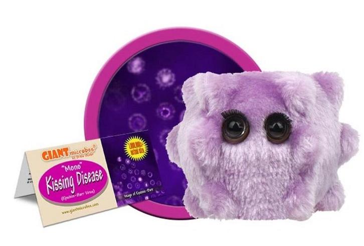 Kissing Disease knuffel, Giant Microbes (ziekte van Pfei..., Verzamelen, Speelgoed
