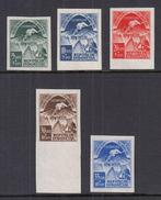 Indonesië 1951 - Aziatische Spelen, ongetande proeven -, Gestempeld