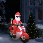 vidaXL Kerstman opblaasbaar op motorfiets LED IP44 160 cm, Diversen, Kerst, Verzenden, Nieuw
