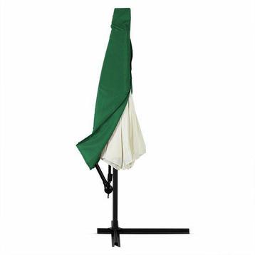 Zweefparasolhoes 350 cm Groen beschikbaar voor biedingen