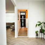 Stalen Binnendeur - 3 Vlaks - Wit - Helder glas - Met slot, Minder dan 80 cm, Binnendeur, Nieuw, Metaal