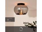 Lucide JUDI - Plafonnière - Ø 30,5 cm - 1xE27 - Fumé, Verzenden, Zo goed als nieuw