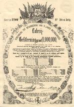 Vereeniging tot bevordering van s lands weerbaarheid., Postzegels en Munten, Aandelen en Waardepapieren, Verzenden, Voor 1920