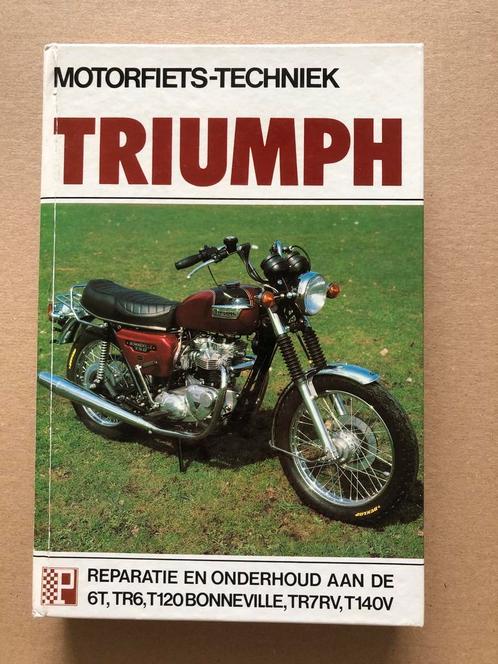 Motorfietstechniek Triumph 6T/TR6/T120 BONNEVILLE/TR7RVT140V, Boeken, Motoren, Merk of Model, Gelezen, Ophalen of Verzenden