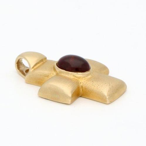 Hanger - 14 karaat Geel goud Robijn, Sieraden, Tassen en Uiterlijk, Antieke sieraden