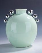Villeroy & Boch - Vaas - Pastel groene Art Deco vaas met, Antiek en Kunst