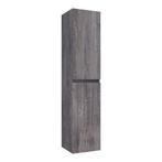 Brauer Joy - Hoge Kast - 160 cm - 2 Deuren - Greeploos -, Ophalen of Verzenden, Nieuw