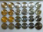 China. 1 Yuan 1986-95, 24 Commemorative Coins (Zonder