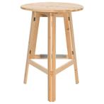 Inklapbare Vurenhouten Bartafel - 78cm - Tweedekansje - O..., Huis en Inrichting, Tafels | Statafels, Ophalen of Verzenden, Nieuw