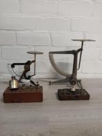 Weegschaal (4) - IJzer, Emaille - Postal Scales, Antiek en Kunst