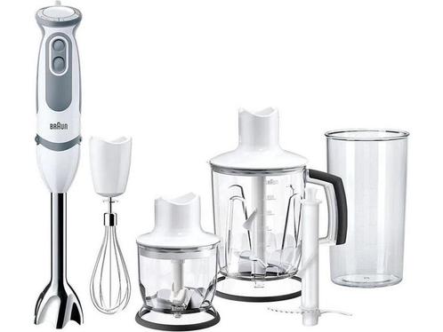 Braun MultiQuick 5 - MQ 5245 WH Vario - Staafmixer Wit/Grijs, Witgoed en Apparatuur, Keukenmixers, Zo goed als nieuw, Verzenden