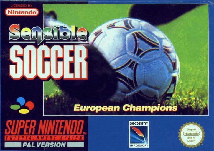 Sensible Soccer European Champions (Losse Cassette), Spelcomputers en Games, Games | Nintendo Super NES, Zo goed als nieuw, Ophalen of Verzenden