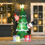 Opblaasbare Kerstboom - Zelfopblaasbaar - Groen, Diversen, Kerst, Ophalen of Verzenden, Nieuw