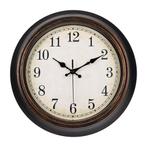 IvoQ Wandklok Retro Stil Quartz 30 cm, Huis en Inrichting, Woonaccessoires | Klokken, Verzenden, Nieuw