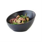 Zen melamine ronde schuine kom | Zwart | 30cl | 10(h) x 1..., Verzenden