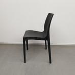 Roma binnen / buitenstoel - kunststof zwart (alleen per set), Huis en Inrichting, Stoelen, Ophalen of Verzenden, Nieuw