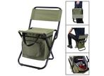 JONSKA Campingstoel met Koeltas - Vouwstoel - 32 x 31 x 58, Caravans en Kamperen, Verzenden, Nieuw