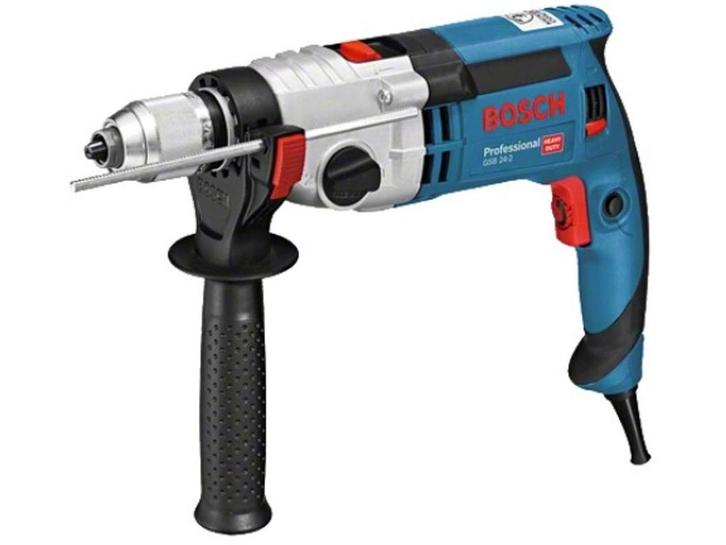 Bosch GSB 24-2 Professional - Klopboormachine 1100 W -, Doe-het-zelf en Verbouw, Gereedschap | Boormachines, Zo goed als nieuw