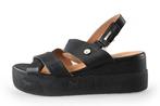 Mustang Sandalen in maat 38 Zwart | 10% extra korting, Verzenden, Zwart, Sandalen of Muiltjes, Zo goed als nieuw
