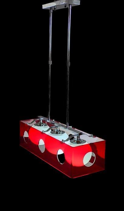 Plafondlamp - metacrilaat, kristal, Antiek en Kunst, Antiek | Lampen