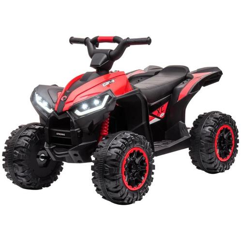 TRUUSK Elektrische Kinderquad, LED-koplamp, MP3-speler, Scho, Kinderen en Baby's, Speelgoed | Buiten | Accuvoertuigen, Nieuw, Verzenden