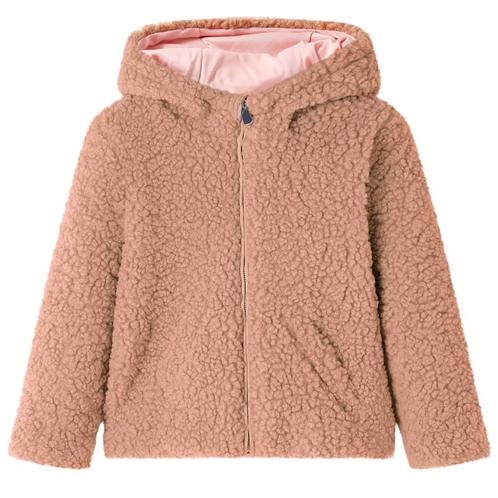 vidaXL Kinderjas met capuchon 128 teddy kunstvacht, Kinderen en Baby's, Kinderkleding | Overige, Nieuw, Verzenden