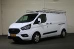 Ford Transit Custom 2.0 TDci L2 H1 Trend Airco 2x Schuifdeur, Stof, Gebruikt, Euro 6, Wit