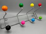 Retro gloeilamp spoetnik design kapstok met 8 haken -