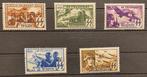 België 1944 - Erinnofilie : Feldpost Wapen SS volledige, Postzegels en Munten, Postzegels | Europa | België, Gestempeld