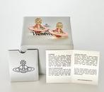 Vivienne Westwood - Oorbel verguld, emaille, strass -, Antiek en Kunst