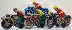 Tippco/Wagner - Perceel met 4 tinnen wrijvingsmotorfietsen -