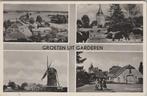 GARDEREN - Meerluik Groeten uit Garderen, Verzamelen, Ansichtkaarten | Nederland, Verzenden, Gelopen