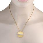 Ketting met hanger - 18 karaat Geel goud, Movado 18K