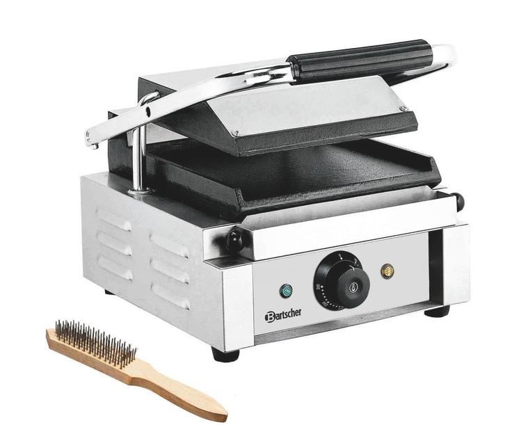 Bartscher Contactgrill 1800 1G | Glad | Grillplaat Gietijzer, Zakelijke goederen, Horeca | Keukenapparatuur, Nieuw in verpakking