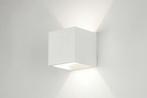 Rietveld Wandlampen - Wit - Keramiek, Huis en Inrichting, Lampen | Wandlampen, Verzenden, Nieuw