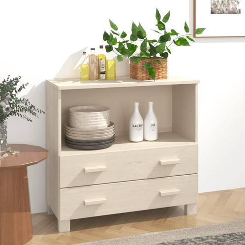 Dressoir Hamar Honingbruin | OP=OP | Organiseer je spullen!, Huis en Inrichting, Kasten | Dressoirs, 50 tot 100 cm, 25 tot 50 cm