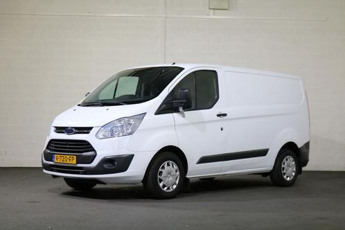 Ford Transit Custom 2.0 TDCI 105pk Euro 6 L1 H1 Trend Airco, Auto's, Bestelauto's, Lease, Handgeschakeld, Wit, Ford, Financial lease
