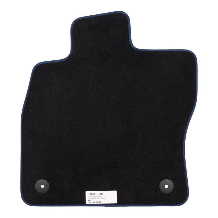 Automatten Volkswagen Golf 7 GTE Blauw (2012-2020) - Velours, Auto-onderdelen, Interieur en Bekleding, Nieuw, Verzenden
