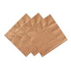 Rose Gouden Servetten 3 Laags 33cm 20st, Verzenden, Nieuw