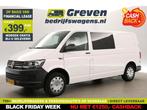 Volkswagen Transporter 2.0 TDI L2H1 | 140PK | DC |  Airco, Auto's, Volkswagen, Wit, Nieuw, Te koop