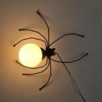 Wandlamp - spin - Smeedijzer - spinnenlamp, Antiek en Kunst