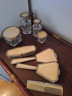 Art Deco Toiletset (8) - .800 zilver - Set samengesteld uit, Antiek en Kunst