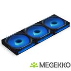 Lian Li UNI FAN SL-INF 120 Wireless , 3-pack, Black, ARGB, Computers en Software, Verzenden, Nieuw